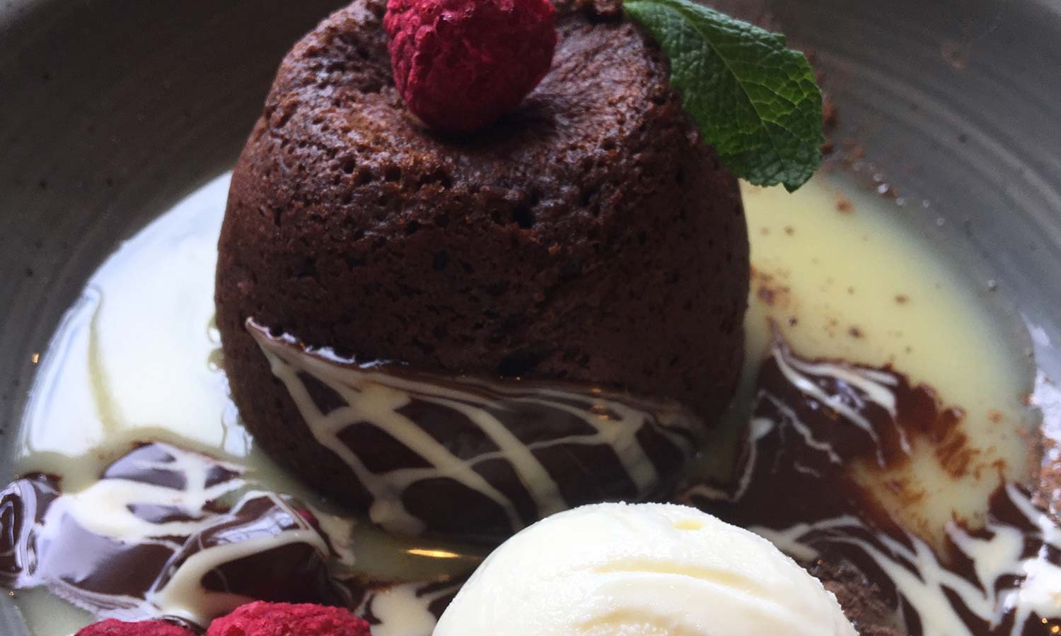 Try delicious puddings at the Royal Oak 